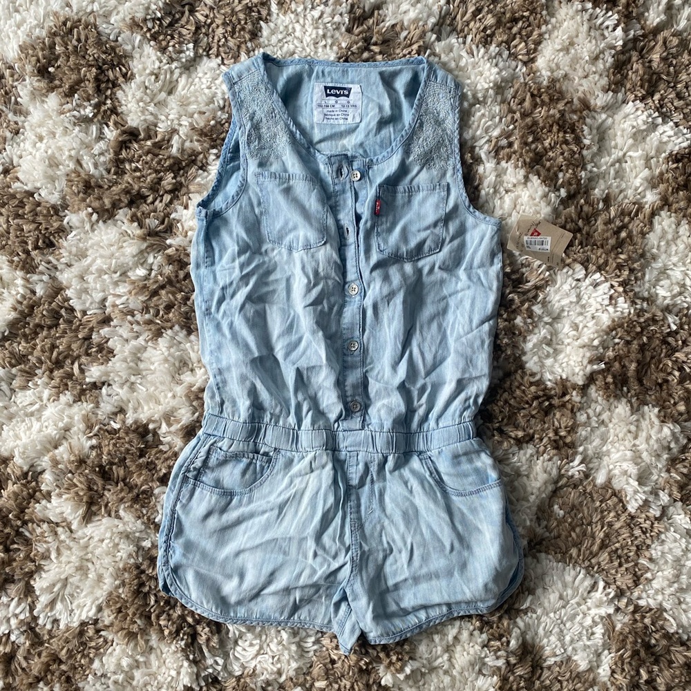 NWT Levi’s Girls Denim Romper